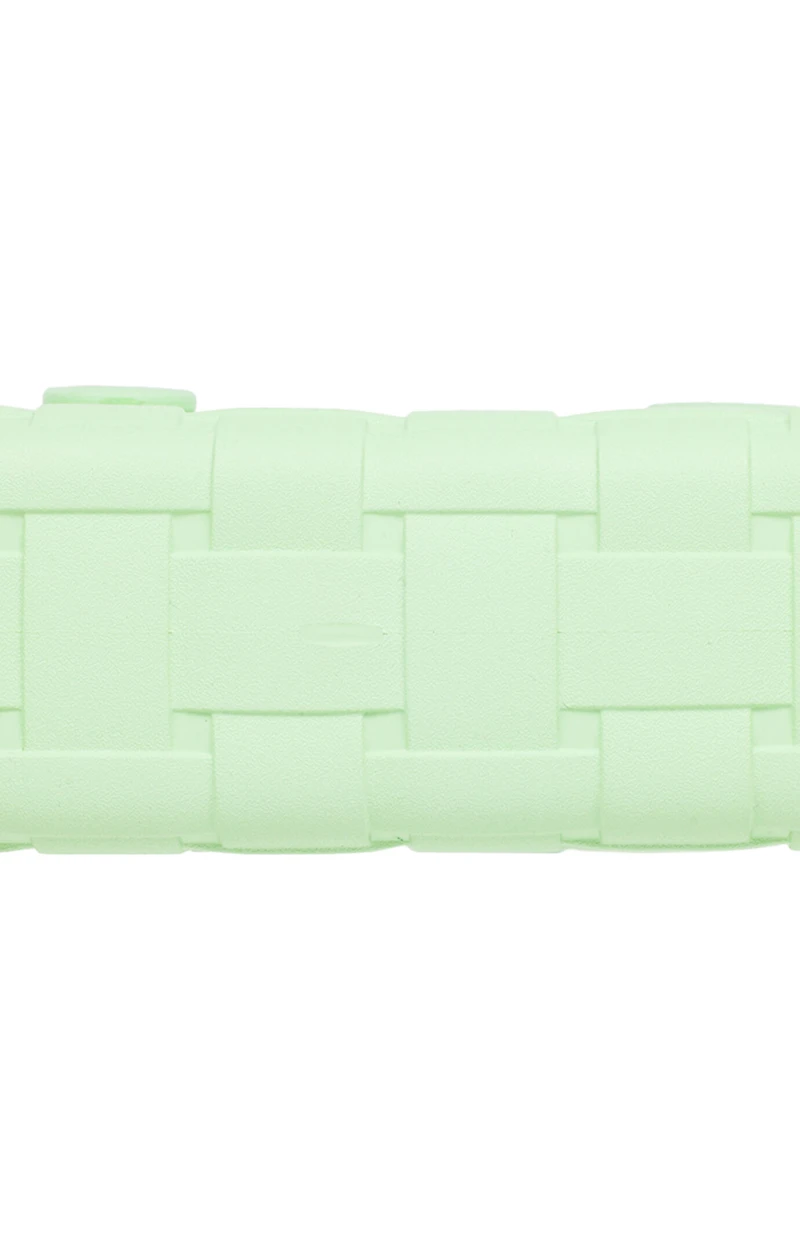 Crocs Mint Small Woven Crocssbody Tote Bag