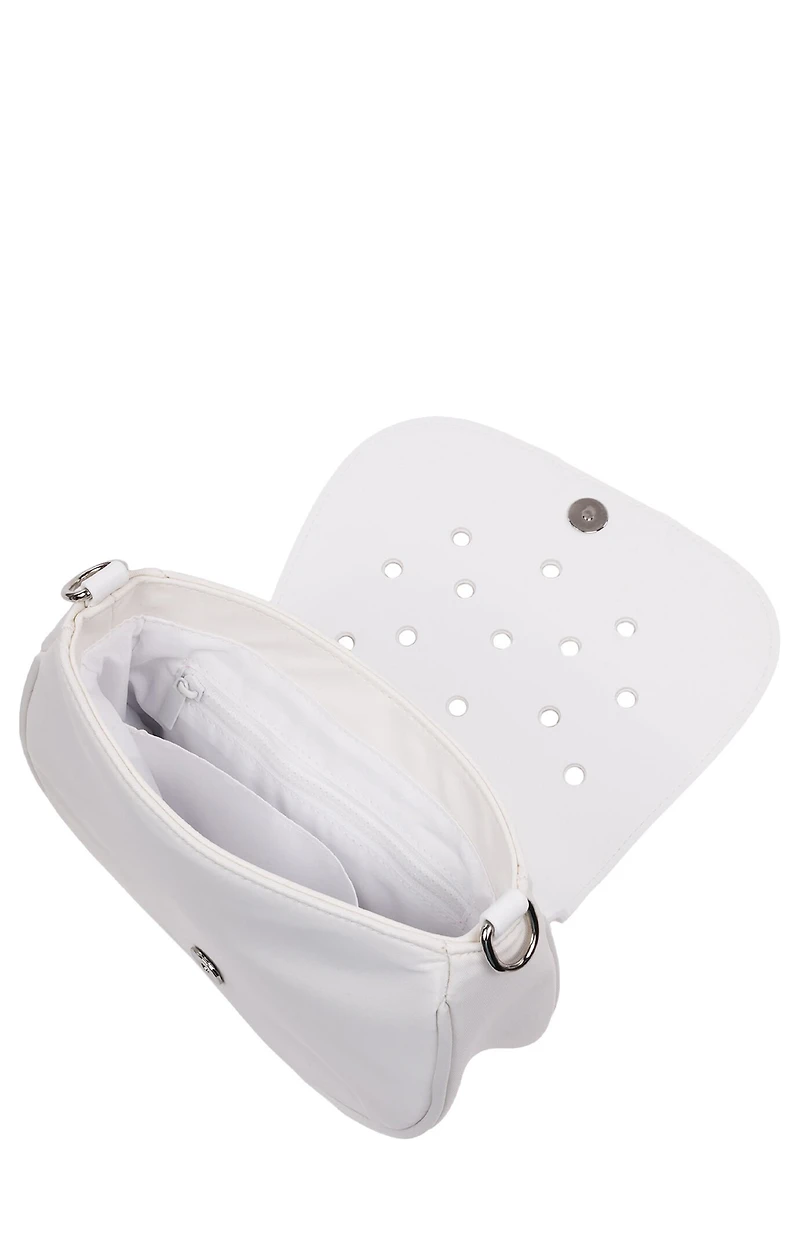 Crocs White Crossbody Bag