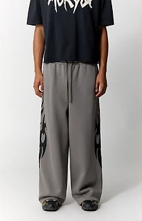 Pacsun Fleece Ultra Baggy Cyber Sweatpants