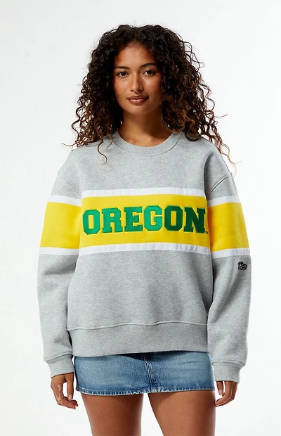 HYPE & VICE Oregon Ducks Classic Crew Neck Sweatshirt
