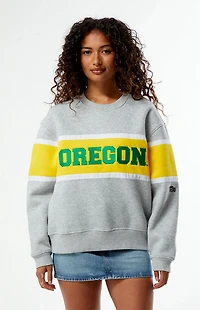HYPE & VICE Oregon Ducks Classic Crew Neck Sweatshirt