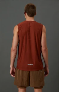 A.R.C. Active Burnt Orange Performance Tank Top