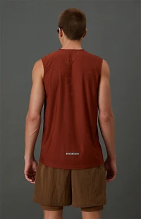 A.R.C. Active Burnt Orange Performance Tank Top
