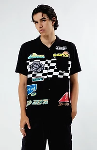 Lira Benton Woven Camp Shirt