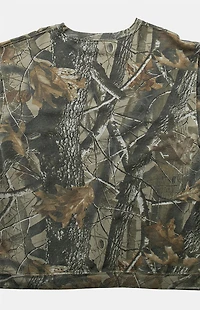 PS VINTAGE 2000s Camo Crew Neck Sweatshirt