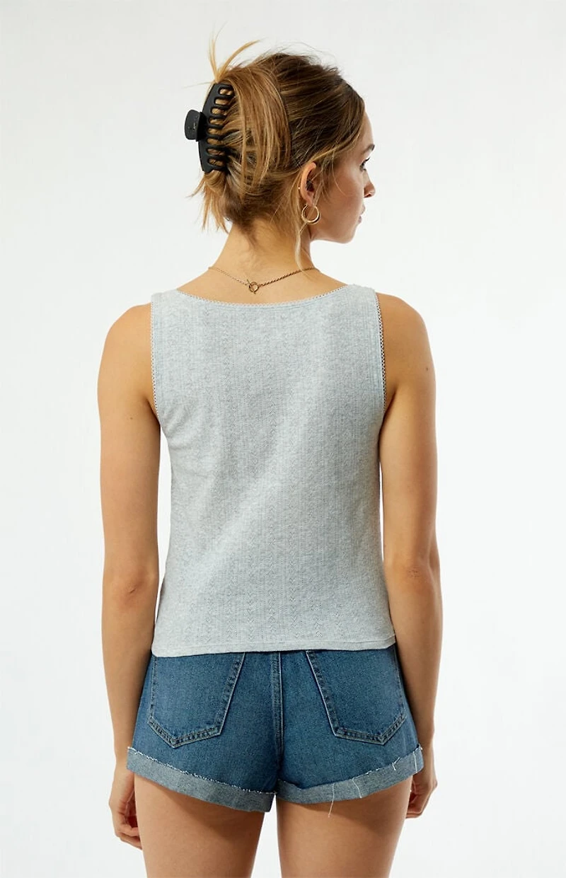 Your Favorite Chiara Pointelle Tank Top