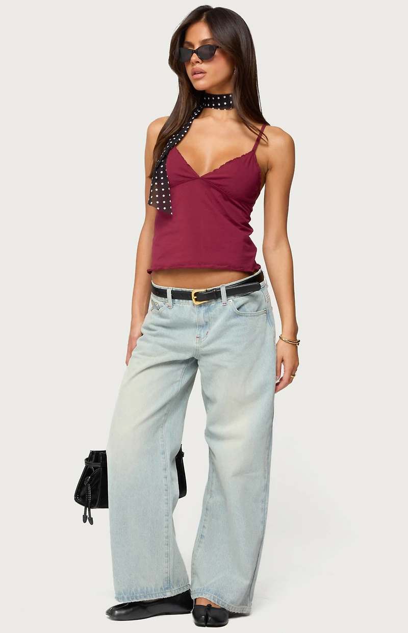 Edikted Petite Ace Relaxed Jeans