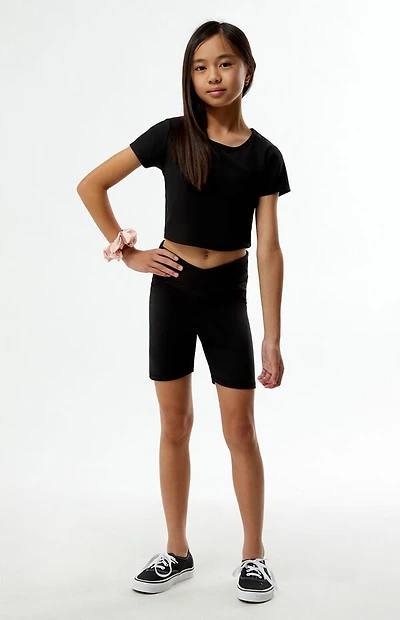 PAC 1980 Kids WHISPER Active Crossover Biker Shorts