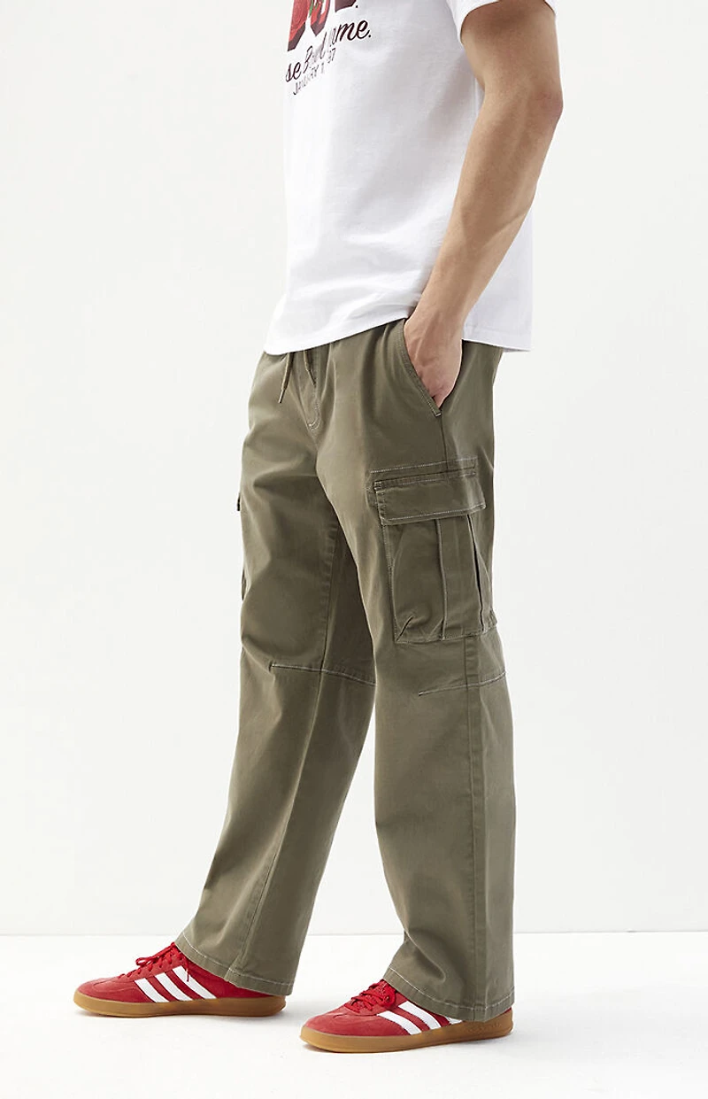 Pacsun Olive Baggy Cargo Pants