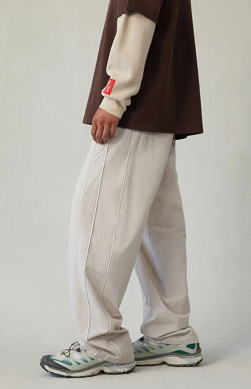 Pacsun Gray Baggy Track Pants