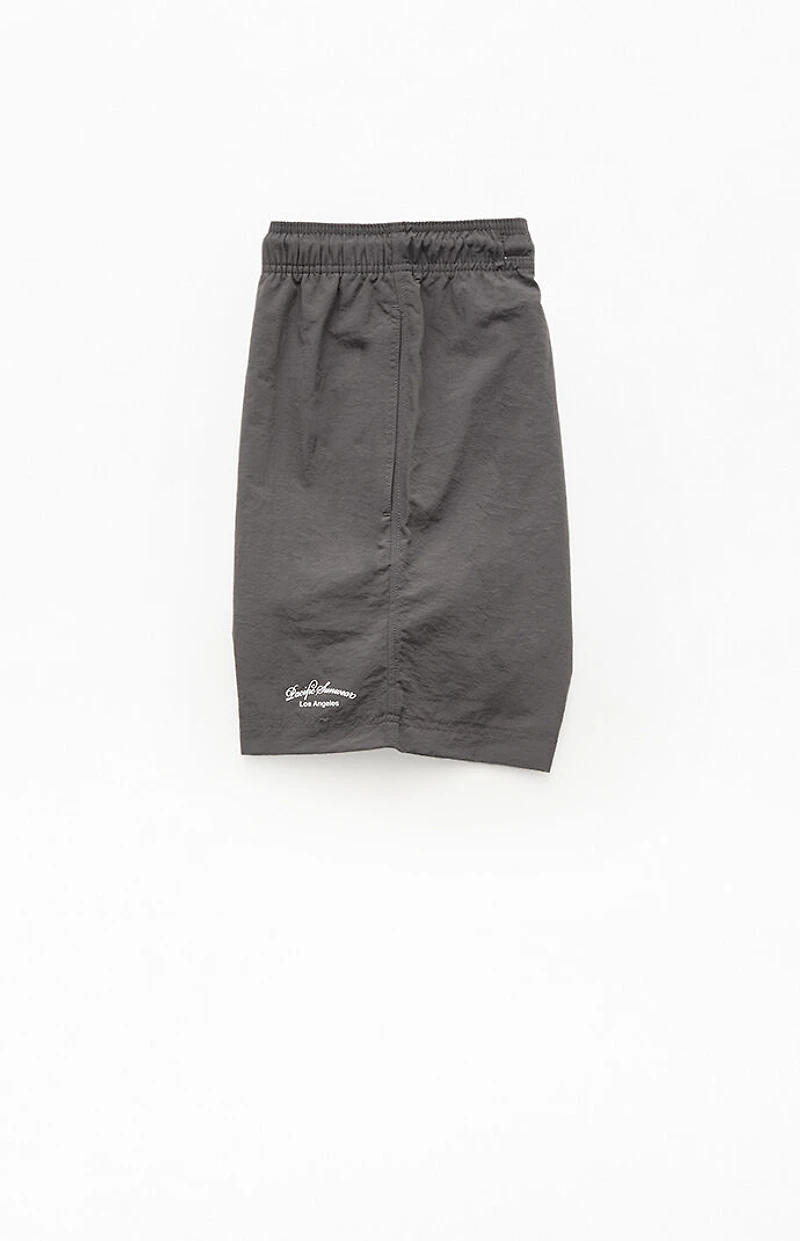 Pacsun Collegiate Solid 7" Swim Trunks