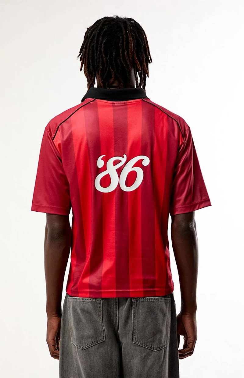 Coca Cola by Pacsun Sport Tek Short Sleeve Soccer Jersey