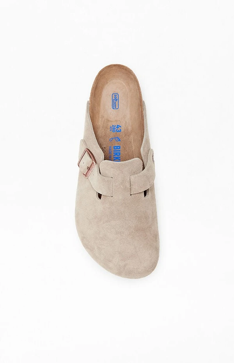 Birkenstock Boston Soft Footbed Clog Taupe