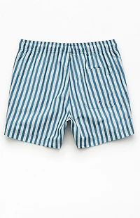 Pacsun Striped Yacht 4.5" Swim Trunks