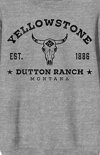 Yellowstone Dutton Ranch Crew Neck Sweatshirt