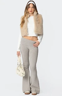 Edikted Cassandra Faux Fur Vest