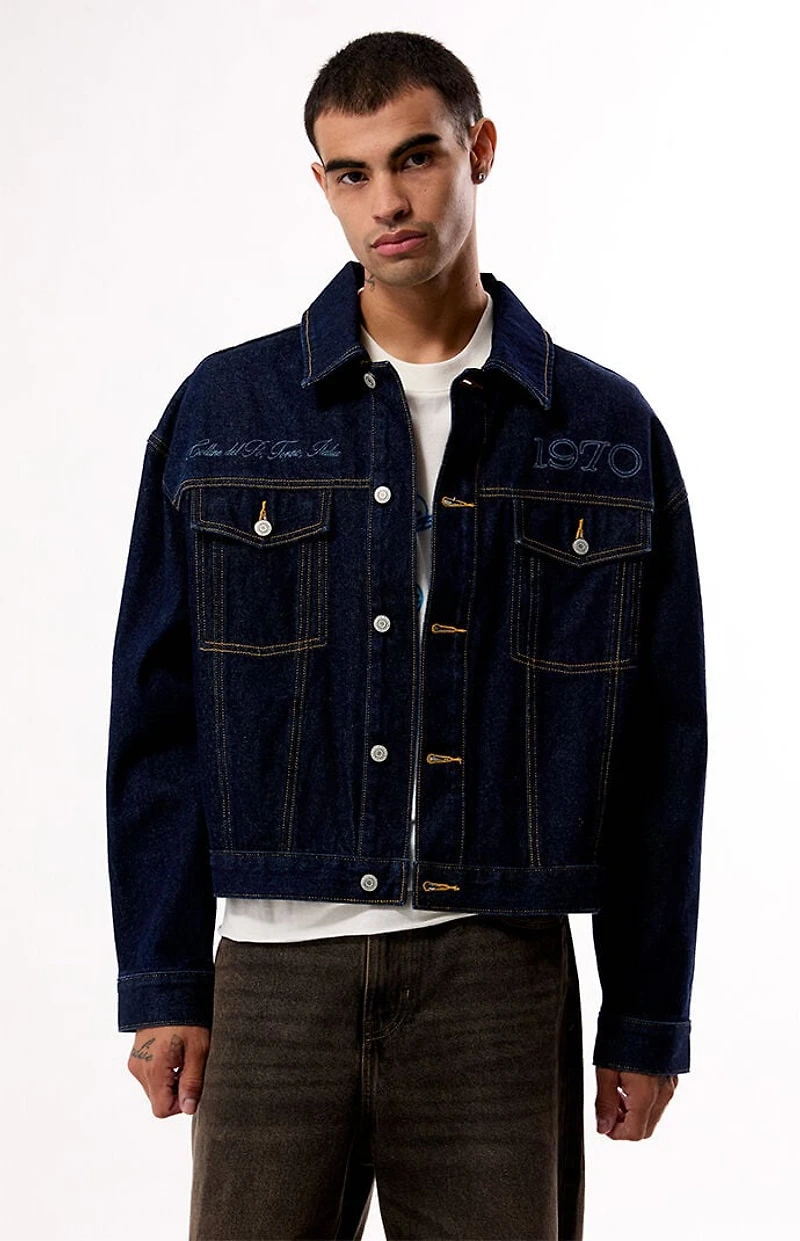 Pacsun Dark Indigo 1970 Jean Jacket