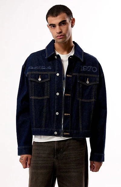 Pacsun Dark Indigo 1970 Jean Jacket