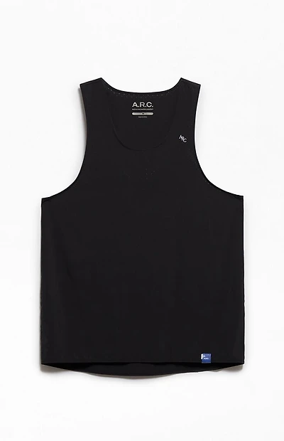 A.R.C. Black Active Standard Performance Tank Top