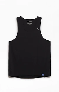 A.R.C. Black Active Standard Performance Tank Top