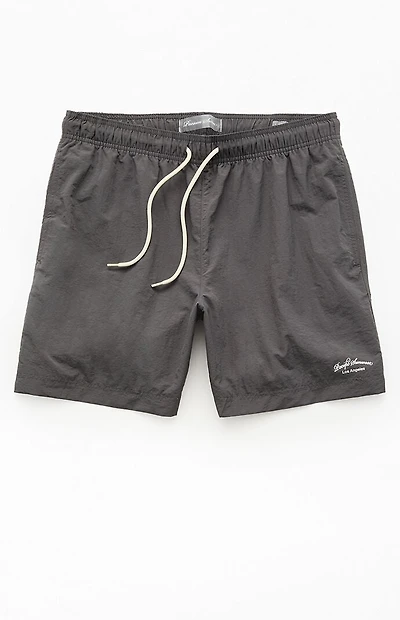 Pacsun Collegiate Solid 7" Swim Trunks