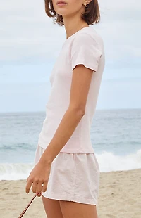 John Galt Pink Loreen T-Shirt