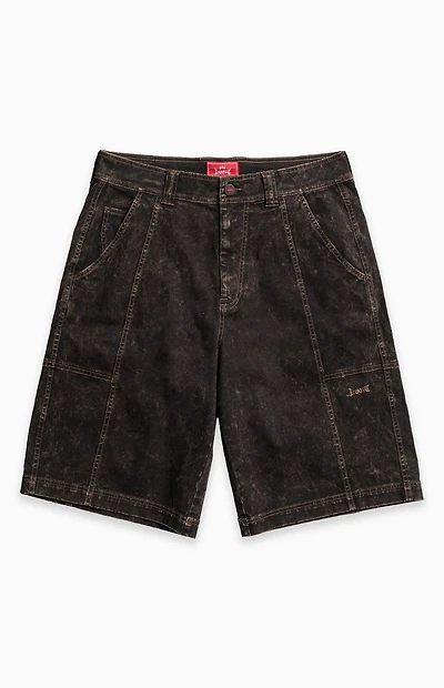 LOST Dark Khaki Hammer Denim Walkshorts