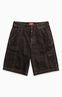 LOST Dark Khaki Hammer Denim Walkshorts