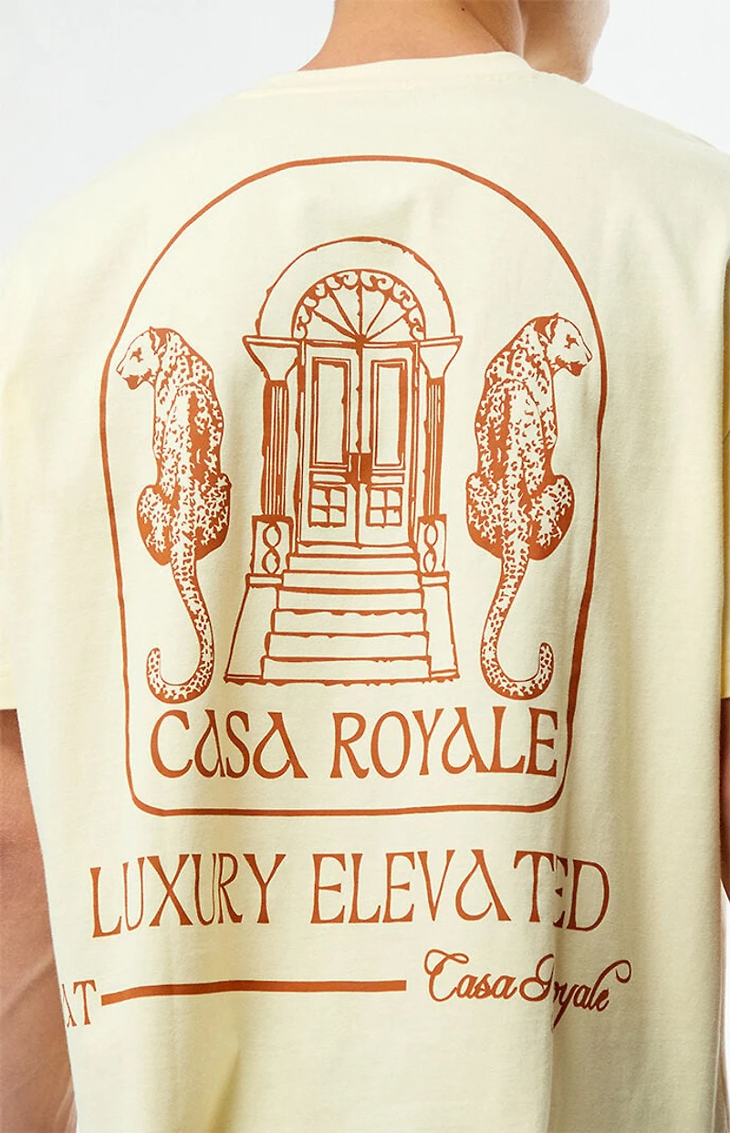 Pacsun Casa Royale Cropped Boxy T-Shirt