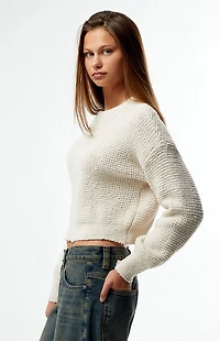 LA Hearts Snug Waffle Knit Sweater