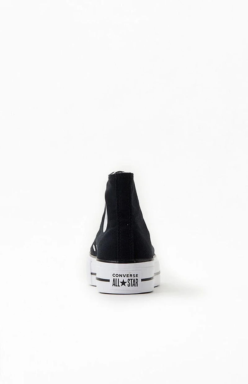 Converse Women's Black Chuck Taylor All Star High Top Platform Sneakers