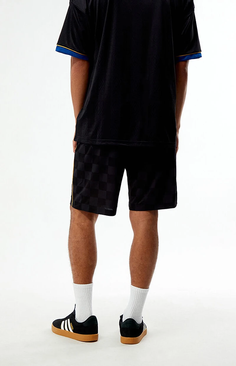 Umbro Black Checkered Shorts
