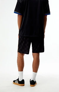 Umbro Black Checkered Shorts