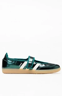 adidas Women's Green Samba Jane Sneakers