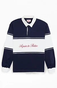 Motel Margarita Harbor Long Sleeve Rugby Shirt