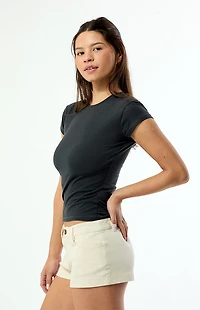 Pacsun Stretch Twill Micro Shorts