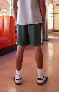 Pacsun Green Track Volley Shorts