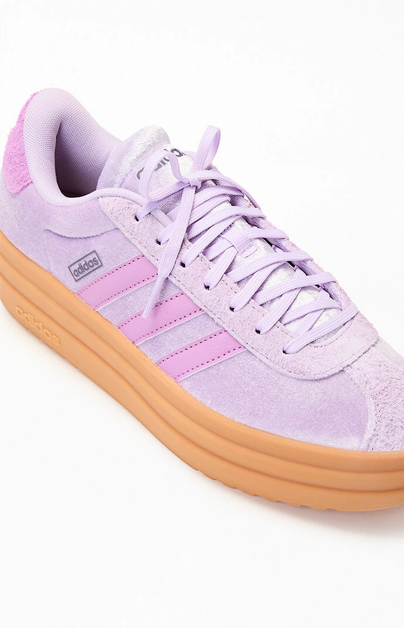 adidas Women's Purple VL Court Bold Sneakers
