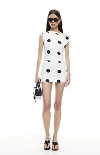 LIONESS Original Sin One Shoulder Mini Dress