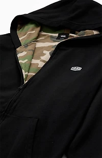 Vans Kids Dover Camo Thermal Lined Full Zip Hoodie