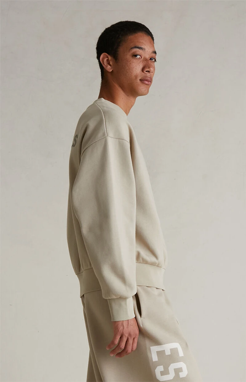 Fear of God ESSENTIALS Timber Classic Fleece Crew Neck Sweatshirt