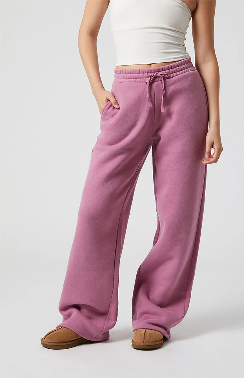 Pacsun Solid Fleece Baggy Sweatpants