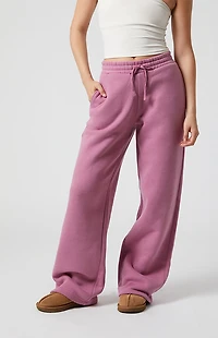 Pacsun Solid Fleece Baggy Sweatpants