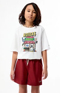 Pacsun Kids Solid 4.5" Swim Trunks