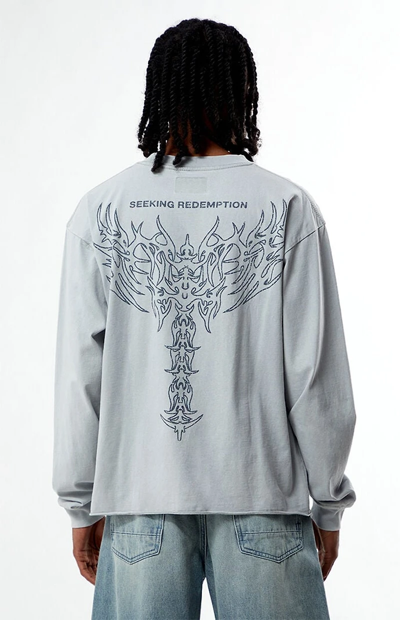 Pacsun Redemption Cropped Long Sleeve T-Shirt