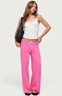 Edikted Callista Straight Leg Sweatpants