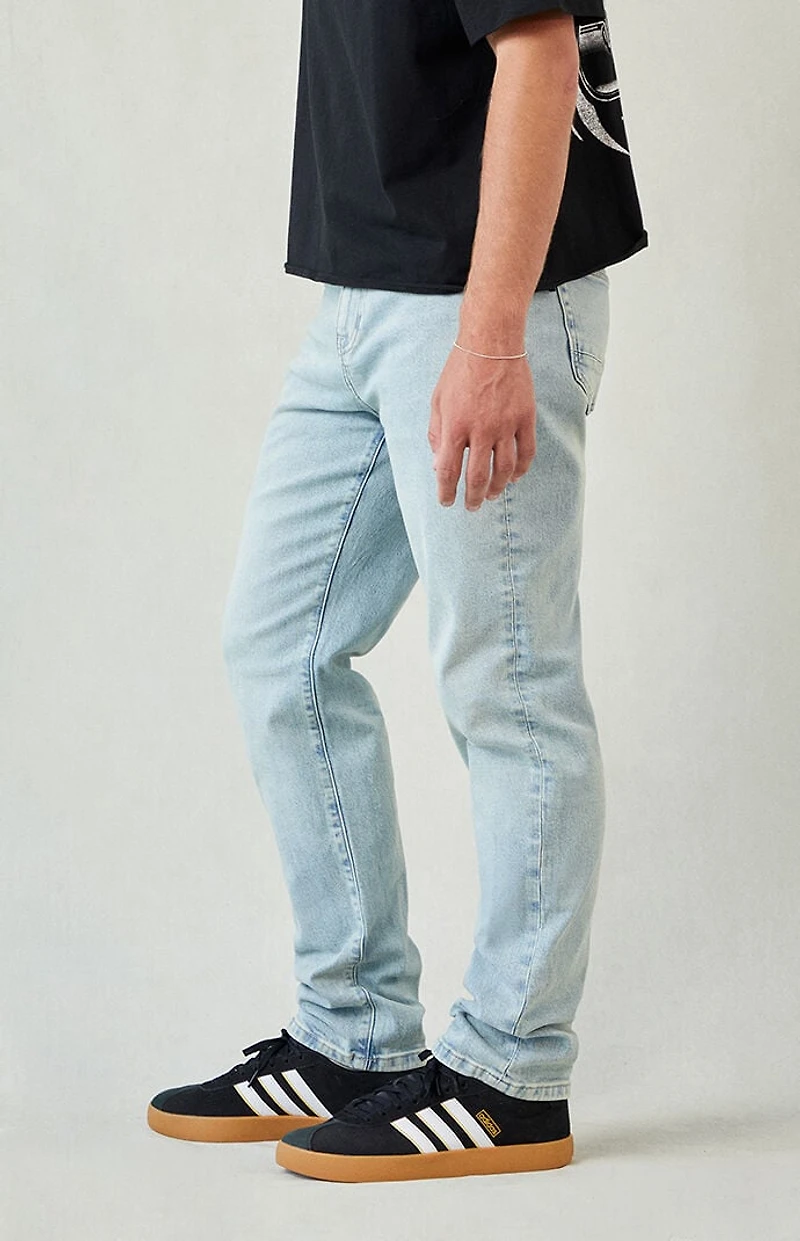 Pacsun Cade Straight Jeans Stretch Light Blue