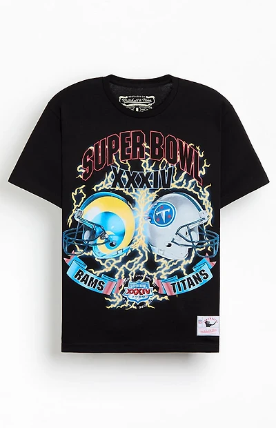 Mitchell & Ness NFL Super Bowl Rams Vs Titans T-Shirt