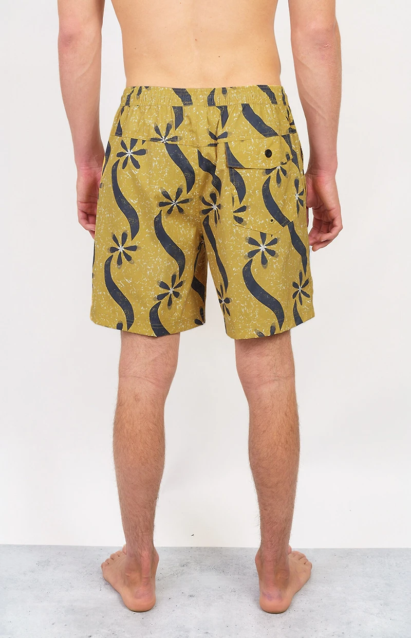 LOST Swash Chai Tea Swim Trunks
