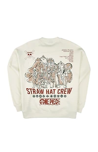 One Piece Crew Neck Sweatshirt